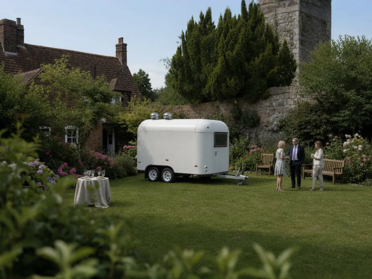 PremierPlus street food van at a private parties event
